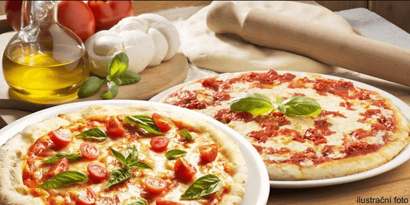 2 lahodné pizzy