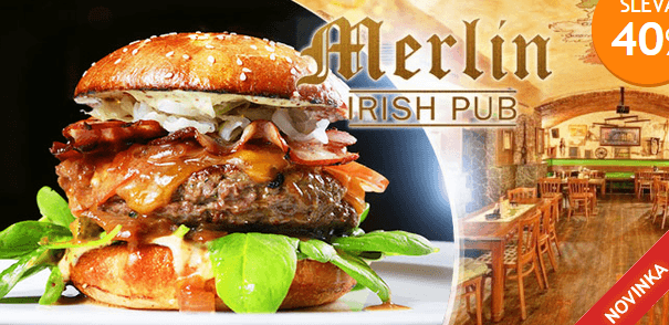 2x 200g hovězí burger, hranolky a domácí tatarka 