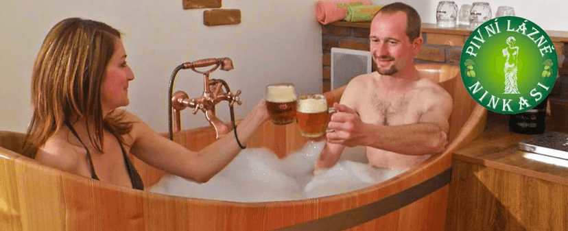 60minutové pivní lázně pro dva