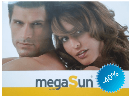 MegaSun - PERMANENTKA do solária(Tábor)