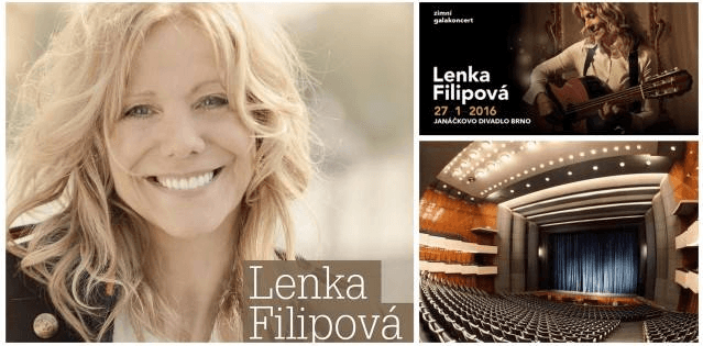 Vstupenka na zimní galakoncert Lenky Filipové