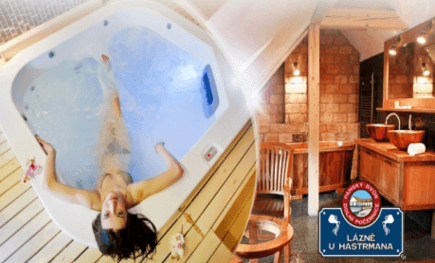 Sauna, whirpool a pára bez časového omezení 