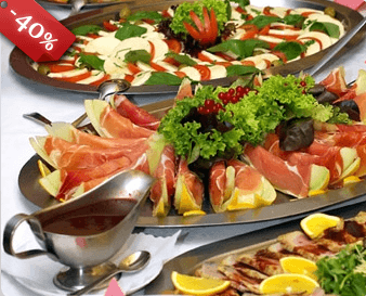 Zajistíme vám naprosto LUXUSNÍ CATERING