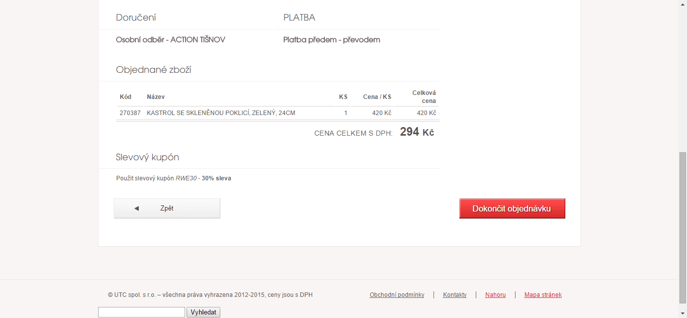 24 cm Toro kastrol se skleněnou poklicí