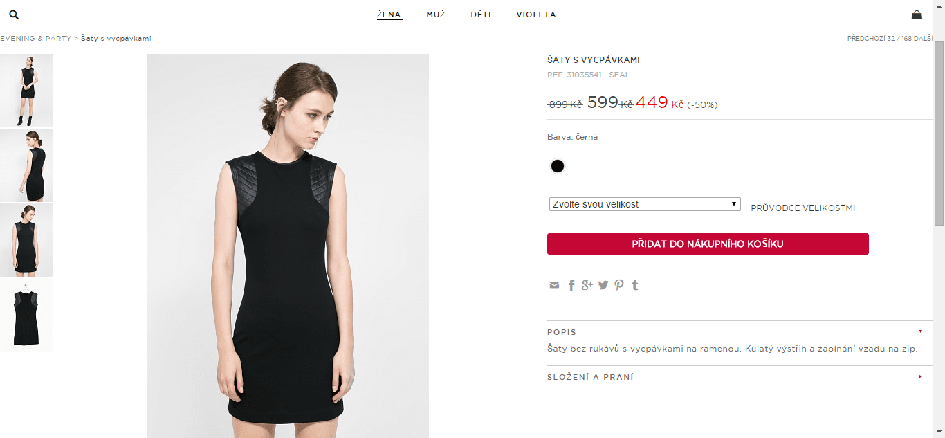 Sleva 20% na večerní a slavnostní outfity