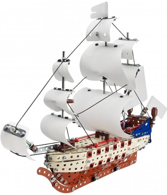 Stavebnice Meccano - Tintin plachetnice