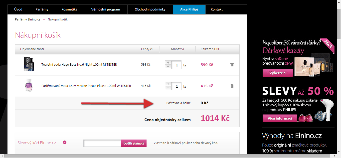 Víkendový tip na nákup parfémů a kosmetiky