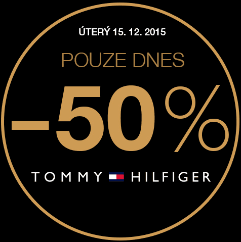 Sleva 50% na Tommy Hilfiger