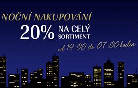 Noční nákupy v Parfumérii Douglas