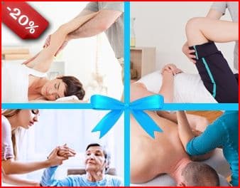 Masáž nebo rehabilitační cvičení