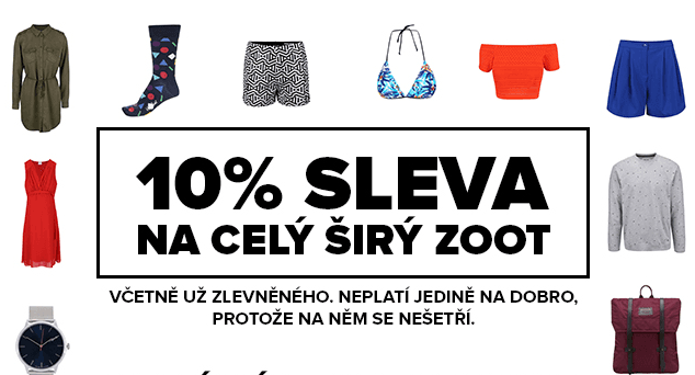 Zoot - sleva 10% na vše
