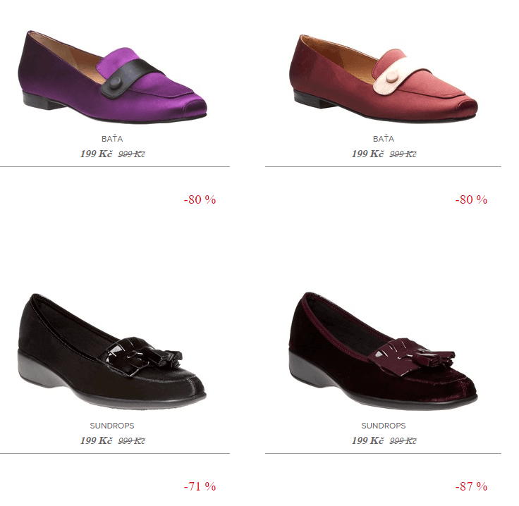 Baťa - zimní slevy až 70 %