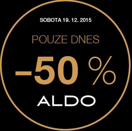 Sleva 50% na boty značky Aldo