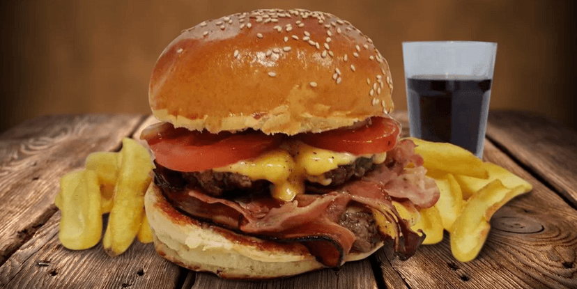 Jack Daniel's burger s 300 g hovězího(Litoměřice)
