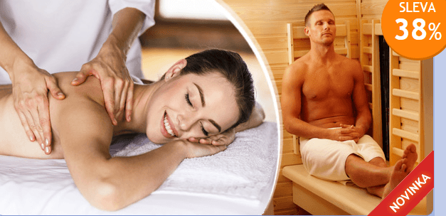 10min.infrasauna+30min.regener.masáž šíje a zad