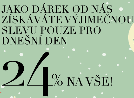 Sleva 24% na vše z Orsay