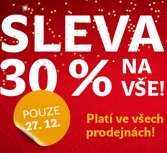 Sleva 30% na vše
