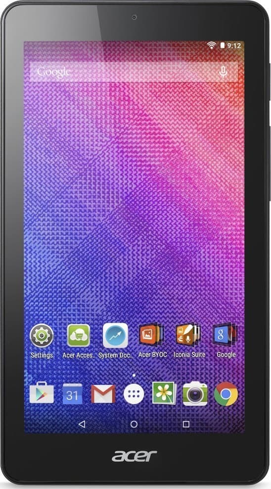 Tablet Acer, 4x 1,3GHz, 1GB RAM, 7"