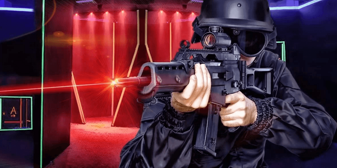 2 adrenalinové laserové hry ve sci-fi aréně
