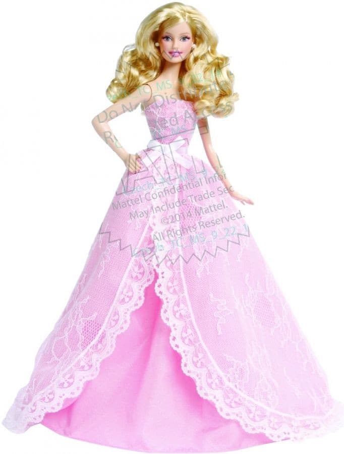 Mattel Barbie krásné narozeniny 35cm