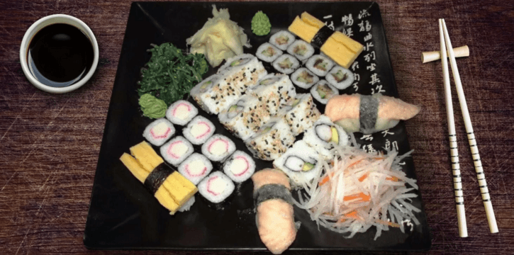 Menu pro dva milovníky japonského Sushi