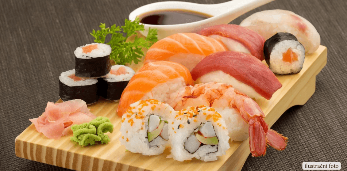 Menu pro dva milovníky japonského Sushi