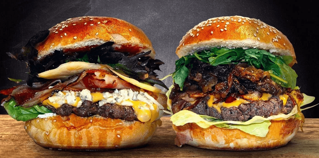 2 poctivé domácí burgery z Cool burger(Litoměřice)