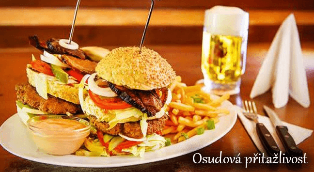 2x mega burger + 150 g zlatavých hranolek