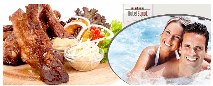 Wellness spojené s luxusními žebírky(St. Město)