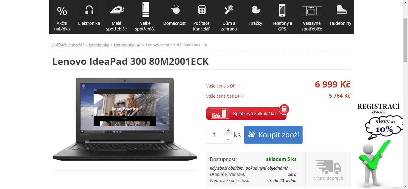 Lenovo, až 2,16GHz, 2GB RAM, 14"