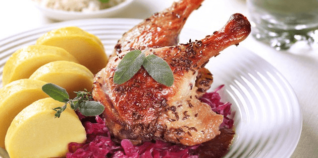 Staročeská pečená kachna (2,2kg)