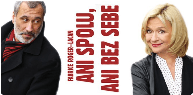 Vstupenka na komedii Ani spolu, ani bez sebe