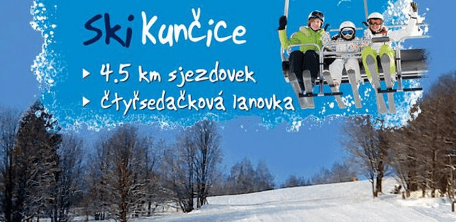 Vyzkoušejte Ski Kunčice v Jeseníkách