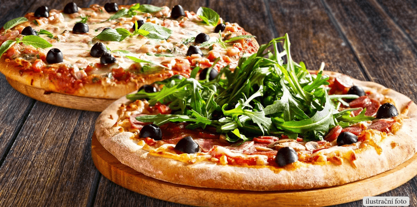 Dvě pizzy dle vlastního gusta