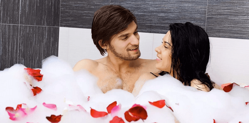 Romantická pivní nebo čokoládová lázeň pro 2 osoby