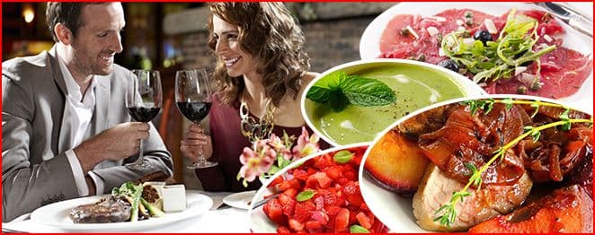 Valentýnské menu