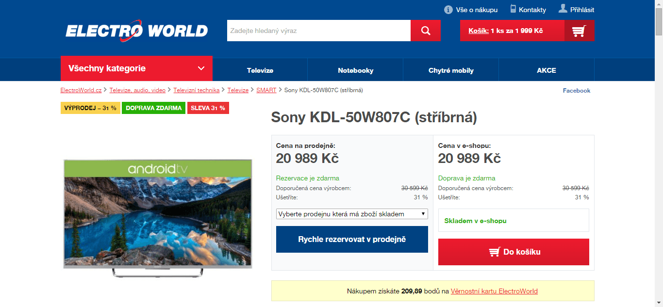 Full HD, Smart, 3D, 126 cm, Sony