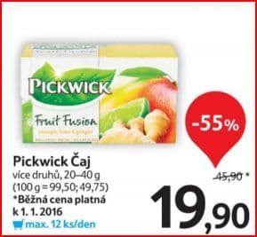 Pickwick Čaj - 55%