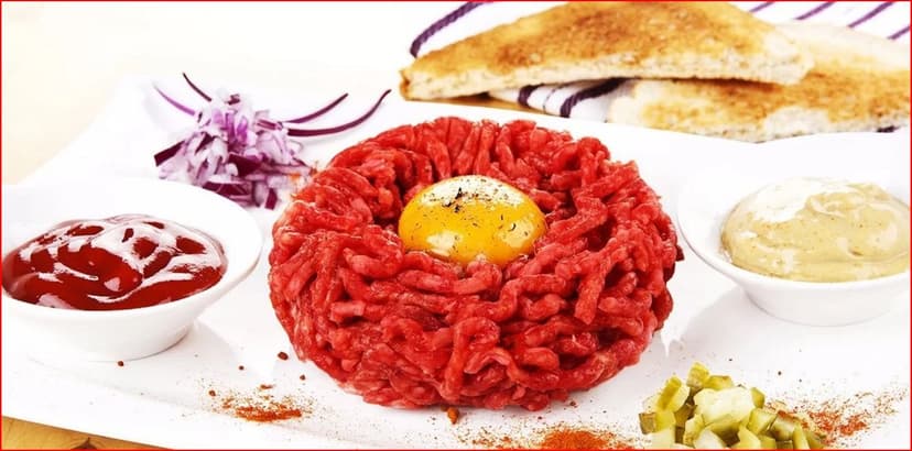 Tatarák v restaurace pod Jasanem