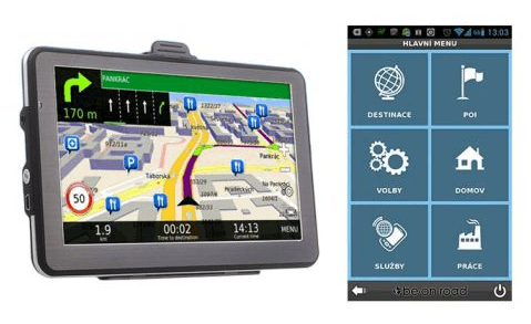 GPS navigace s doživotní aktualizací map