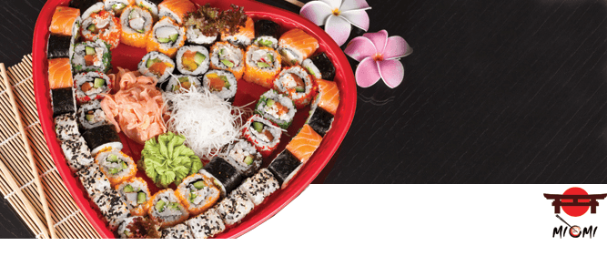 Valentýnské SUSHI
