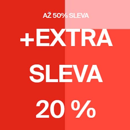 Extra sleva 20% na výprodeje