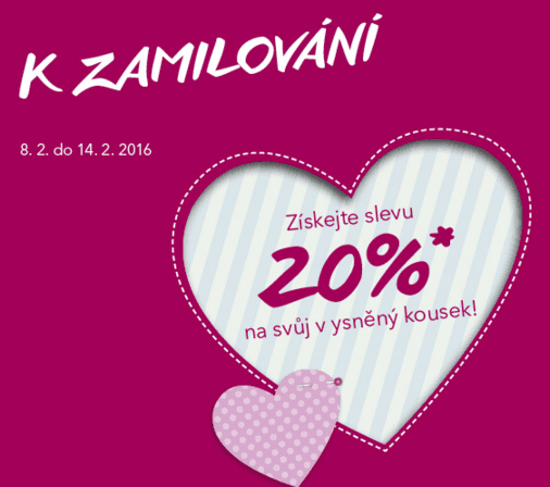 Sleva 20% na další nákup