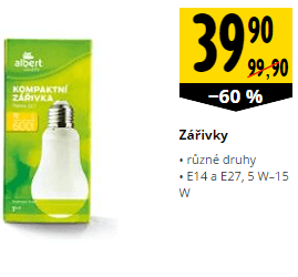 Zářivky - 60%