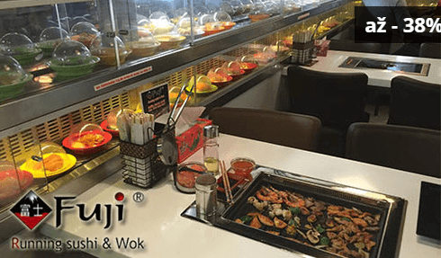 38% sleva na Running Sushi