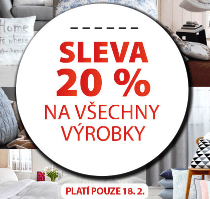 Sleva 20% na vše
