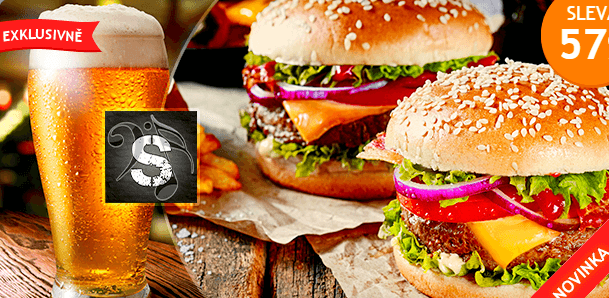 Obří burgery pro 2 osoby 