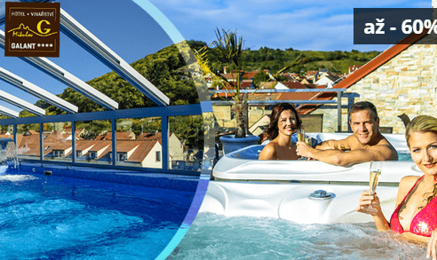 Relaxační balíčky ve wellness hotelu Galant****
