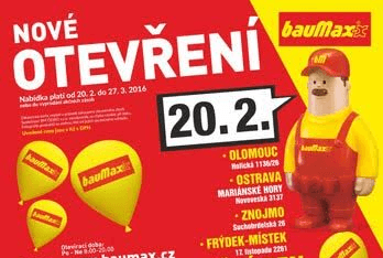 Baumax - výhodný leták