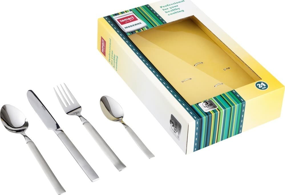 Sada příborů Lamart Moderne - 24 ks